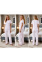Heart Patterned Cotton Fabric Pajama Set - 2