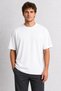 Unisex Tattoo Style Cherry Print T-Shirt - White - 4