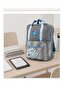 Cambridge Polo Club Gray American Chic Multi-Compartment Unisex Children's Primary School Bag