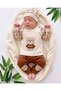 Baby Boy Hat, Teddy Bear Embroidery, Plaid Pattern, Newborn 0-3 Months, 100% Cotton, 3-Piece Bodysuit Set