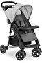 Shopper Neo 2 Pushchair, Grey - Lightweight Travel Stroller (only 7.9kg), Compact & One Hand Folding, with Raincover | Lightweight buggy with 5-point harness, one hand fold, removable bumper bar