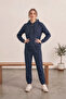 Women's 3 Threaded Yarn Hooded Sweatshirt and Jogger Bottoms Set Premium Hooded Sweatshirt and Jogger Bottoms Set Laci