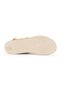 Women's Sandals Daily Genuine Leather Button Detailed Velcro Anatomical Flat Sole 26Y-5305 - 4