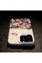 Realme 12 Lite Compatible Silicone Edge Hard Back Case Couple Phone Case with Floral Pattern - 6