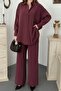 Purple Shirt Double Set - 2