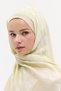 شال نايا جاكار بنمط السلسلة - أصفر زبدي - 3