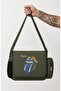 Unisex Rock Band Colorful Rolling Stones Printed Messenger Bag