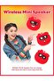 Booma Pulse Wireless Mini Speaker, Red - 2