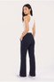 Women's High Waist Elastic Waist Lace-Up Palazzo Sweatpants - 2