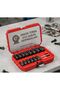 - Arm - 1/2 Impact Twist Socket Set for Removing Damaged Bolts and Nuts 16 Pieces