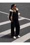 Muchi Fur Detailed 3 Thread Tracksuit Set - 6