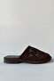 Women's Genuine Leather Knitted Slippers |   Maya - 4