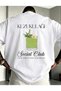 Men's Bear Social Club Drink Printed T-Shirt