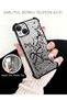 iPhone 13 Compatible Transparent Four Corner Silicone Coated Glossy Edge Case - 3
