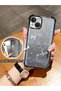 iPhone 13 Compatible Transparent Four Corner Silicone Coated Glossy Edge Case