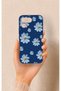 Tecno Pova Curve 2 Compatible Blue Daisy Patterned Silicone Case