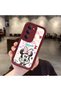 Redmi 15 5g Compatible Case Camera Protector Minnie Pattern Maroon Lover Couple Silicone Phone Case