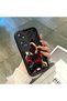 Oppo A60 Compatible Black Spiderman Case Camera Protector Couple Couple Case Silicone Phone Case - 2