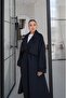 Navy Blue Premio Lined Trench Coat - 6