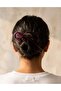 Large Safety Pin Model Bun Clip – Women's Hair Accessory - 2