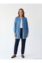 Blue Judge Collar Women's Jean Tunic - 8