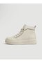 26K304 Zippered Lace-Up High Ankle Sports Shoes for Women