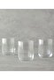 Sare Glass Soft Drink Cup with Zlue 270 ml