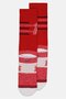 x MLB Men Graphic Print Crew Sock, Red - 2