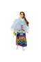 Păpușă Extra Style cu rochie curcubeu - 6