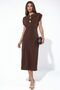 Busem Slim Fit Midi Dress with Accessory Detail