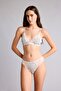 Tulle Light Blue Non-Cup Bra H7584Ax26Sp - 2