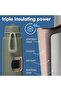 1L Insulated Bottle with Flip Lid, Triple Layer Insulation Keeps Drinks Cold for 46 Hours, Flip Lid for Easy - 3