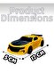 My 2-in-1 Transforming Robot Car! 19cm Toy Robot with Transformable Joints and Movable Parts - 3