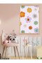 Colorful Flowers One Piece Wooden Framed Painting - 3