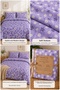 Softline Series |   Ranforce Double Bed Sheet Duvet Cover Set 200X220 cm & Floral - 2