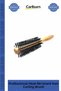 # Hair Brush Ergonomic Wooden Handle Fireproof Salon Type Professional Heat Resistant Blow Dry Hair Brush - 2