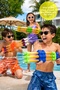 Colorful Water Gun Toy 04 Green - 4