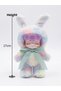 Nansi Figure Doll - 17 cm Cute Sleeping Friend with Pacifier and Ribbon, Plush Costume Toy Doll - 2