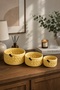 Velora Set of 3 Rope Basket Bathroom Organizer Decorative Organizer Handmade Basket Set