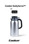 Dailyserve 2.5 Liter Stainless Steel Thermos Ckr2123