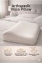 Medium Size Orthopedic Visco Pillow Cushion – Neck Support, Pressure Relief, Heat Sensitive – Medium Firmness - 2