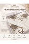 Embroidered Ruffled Duvet Cover Set Double Size - 3