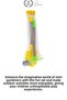 # Digging Shovel Double Garden Set Children's Digging Shovel Toy Sand Beach Soil Gardening Play Set Durable Plastic Ergonomic Handle 50 cm 2-Headed Hoe Picnic Outdoor Activity Educational Developmental Tool - 5