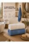 Colorfull 2 Pieces 100% Cotton Floral Patterned 50 X 90 cm Towel Set / Dowry Set