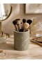 Marble Toothbrush Holder Cotton Swab Holder Makeup Brush Holder Pen Holder Bathroom Organizer - 3