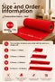 Red Gabardine Fabric, Suitable for Making Bags, Canvas, Punchwork, Embroidery, Curtains, Tarpaulin, and Sunshades. Width: 170cm - 5