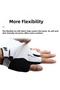 Superior (Top Segment) Half Finger Canoe, Pro Fitness, Pilates Palm Anti-Slip Silicone Gloves - S - 5