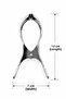 4 Pieces Large Size Stainless Steel Towel Sunbed Clip 12cm Dh147 - 8