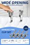 4 Pieces Large Size Stainless Steel Towel Sunbed Clip 12cm Dh147 - 4