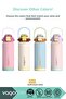 750ml New Collection Solid Color Stainless Steel Thermos With/Without Straw and Handle, Non-Slip Base - 7